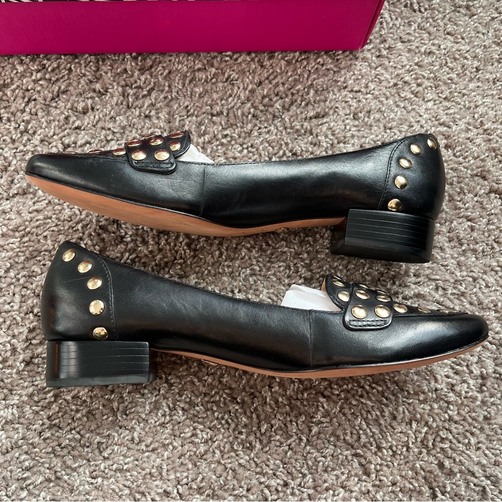 EUC Diane Von Furstenberg Candence Flat size 8 in Black - Picture 7 of 9